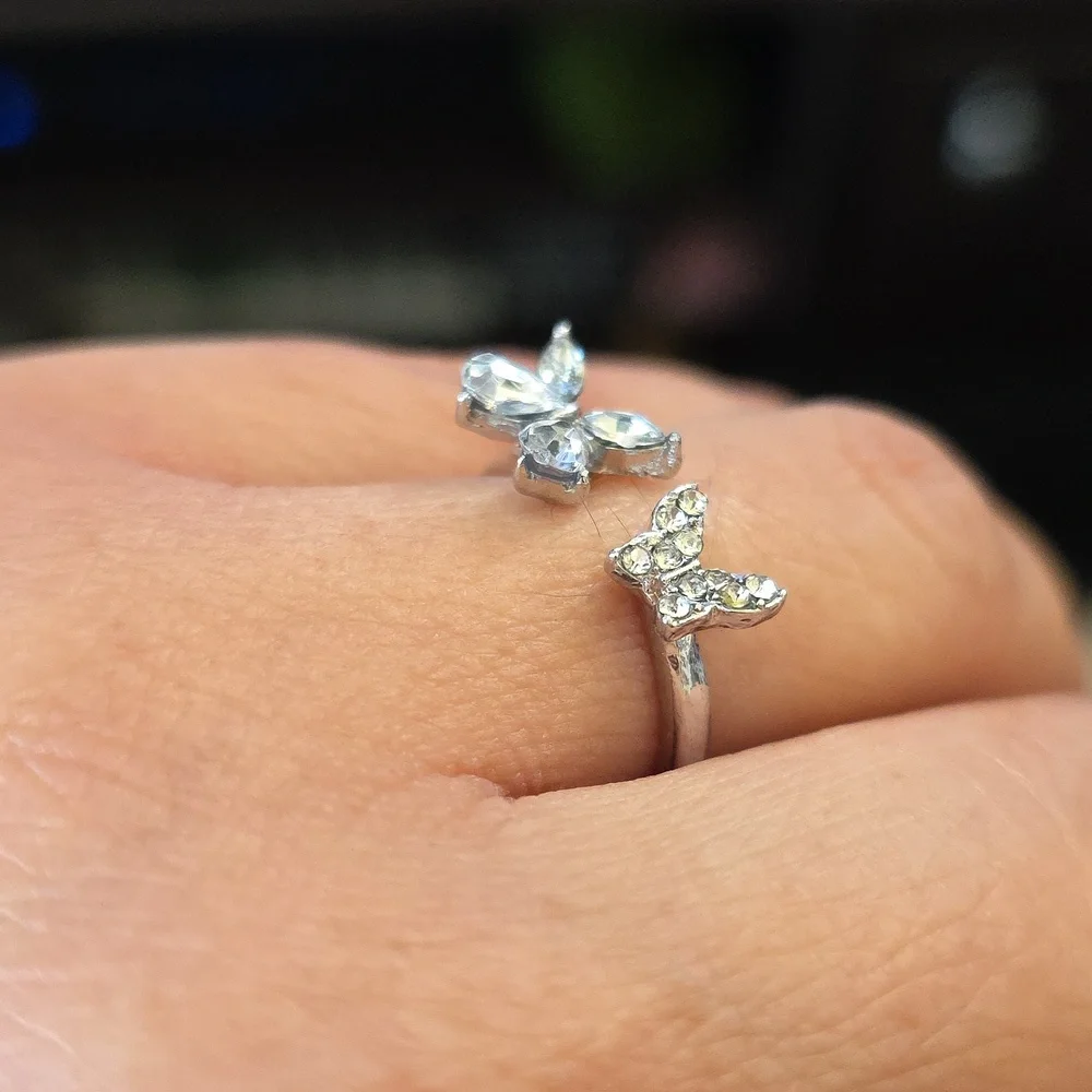 Butterfly Adjustable Ring